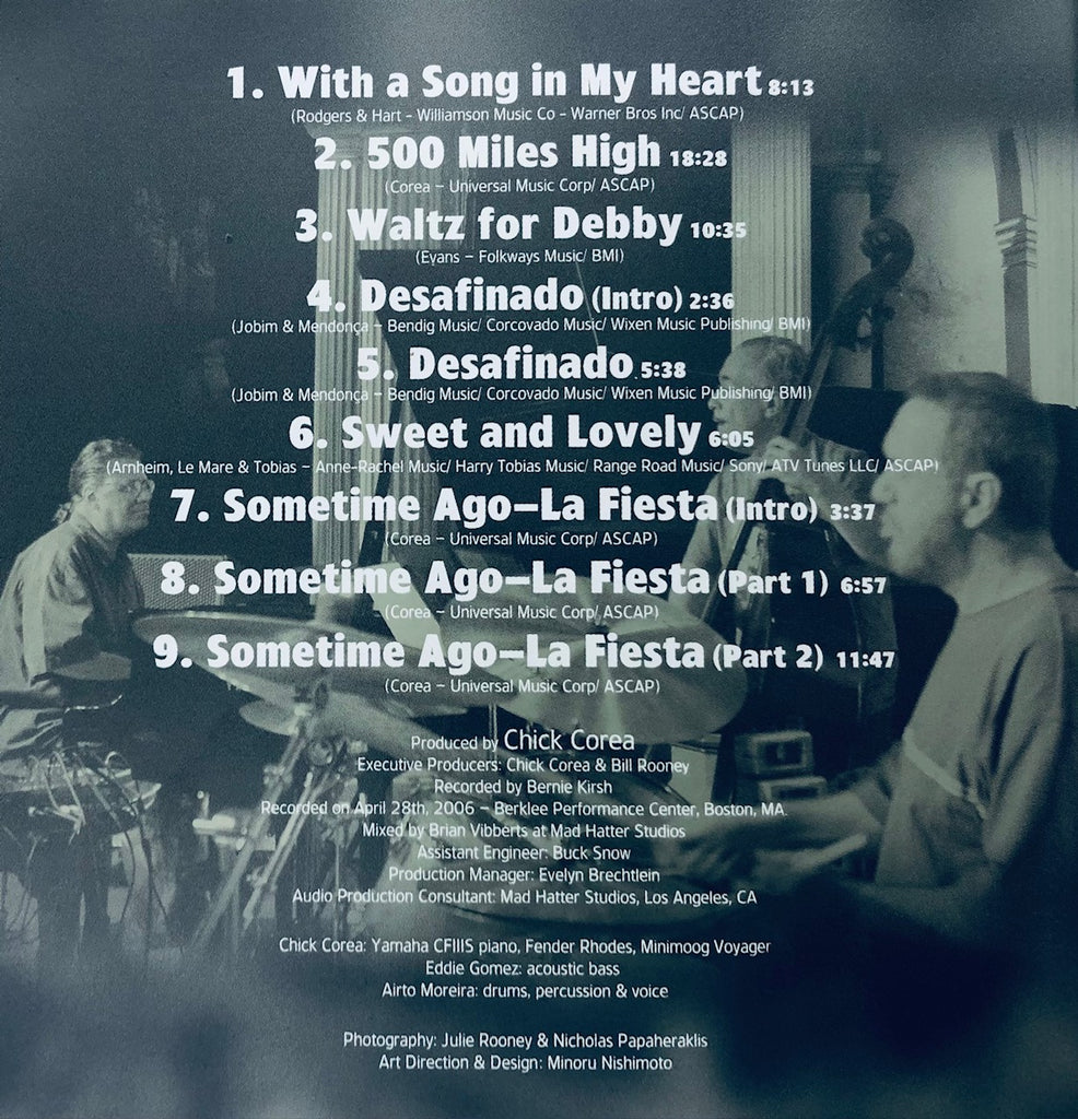 Boston Three Party (CD) – Chick Corea