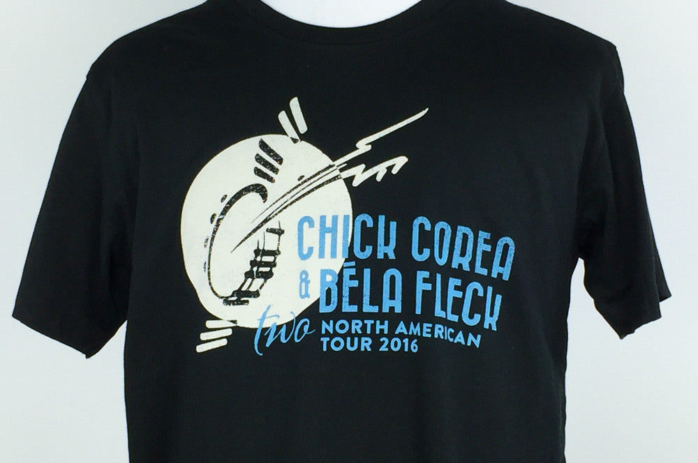 Chick & Béla Fleck Duet Tour T-shirt – Chick Corea