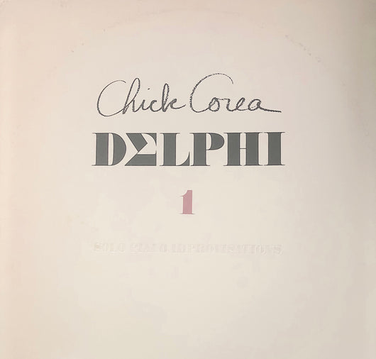 Chick Delphi 1 - Solo Piano (LP)
