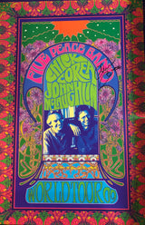 Chick & John McLaughlin Five Peace Band Poster - Signed by Chick