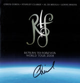 The RTF 2008 WORLD TOUR Book - Personally Signed By Chick