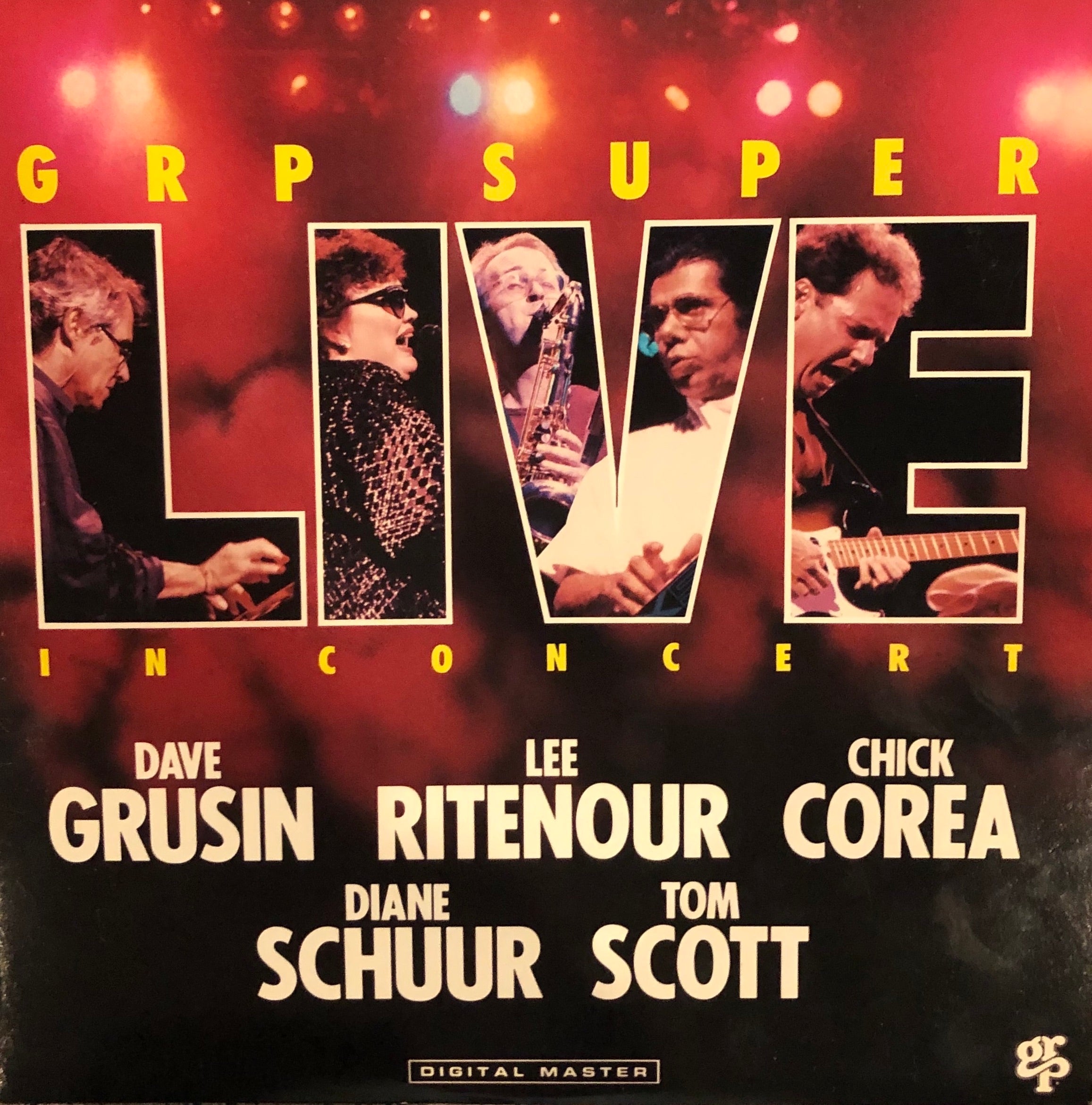 GRP SUPER LIVE IN CONCERT (2-LP Set) – Chick Corea