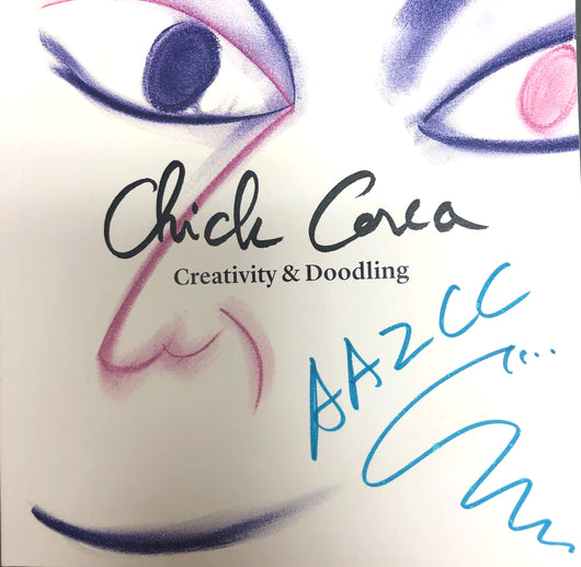 Creativity & Doodling - Chick Corea (A Rare Personally Signed Book)
