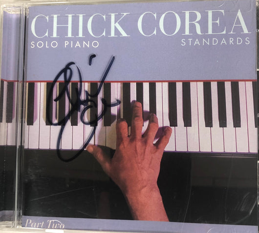 Chick Corea Solo Piano Standards CD (Personally Signed By Chick)
