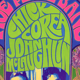 Chick & John McLaughlin Five Peace Band Poster