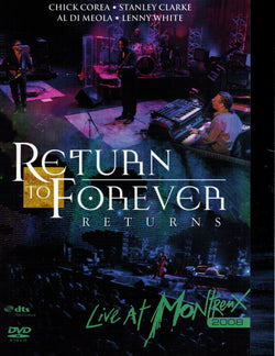 Return to Forever: Returns Live in Montreux 2008 (DVD or Blu-Ray)